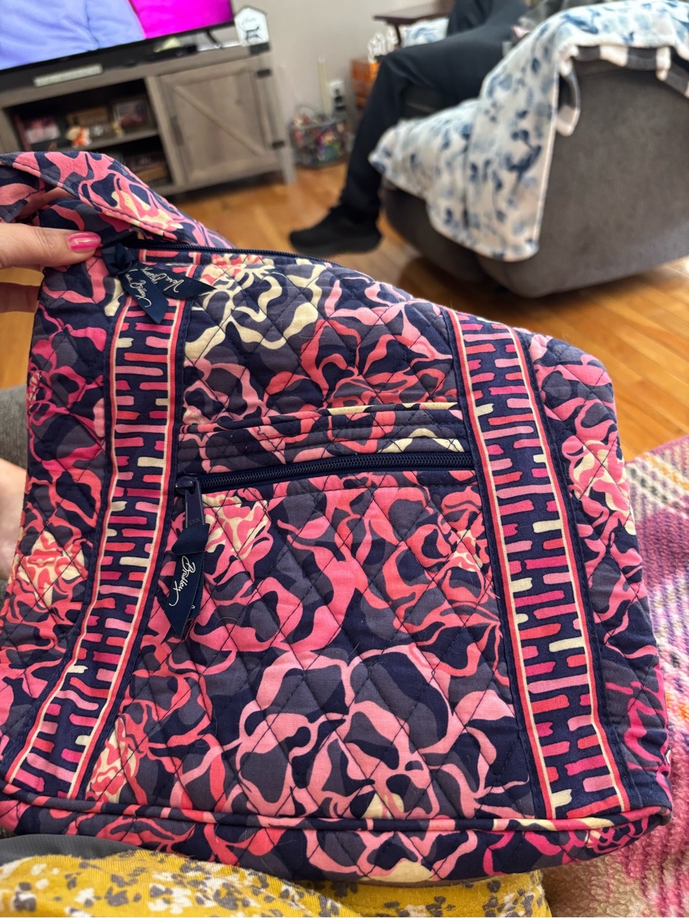 Vera Bradley Quilted katalina floral crossbody